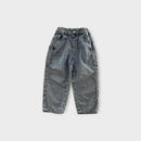 Denim Relaxed Pants, Size 18M