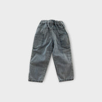 Denim Relaxed Pants, Size 18M