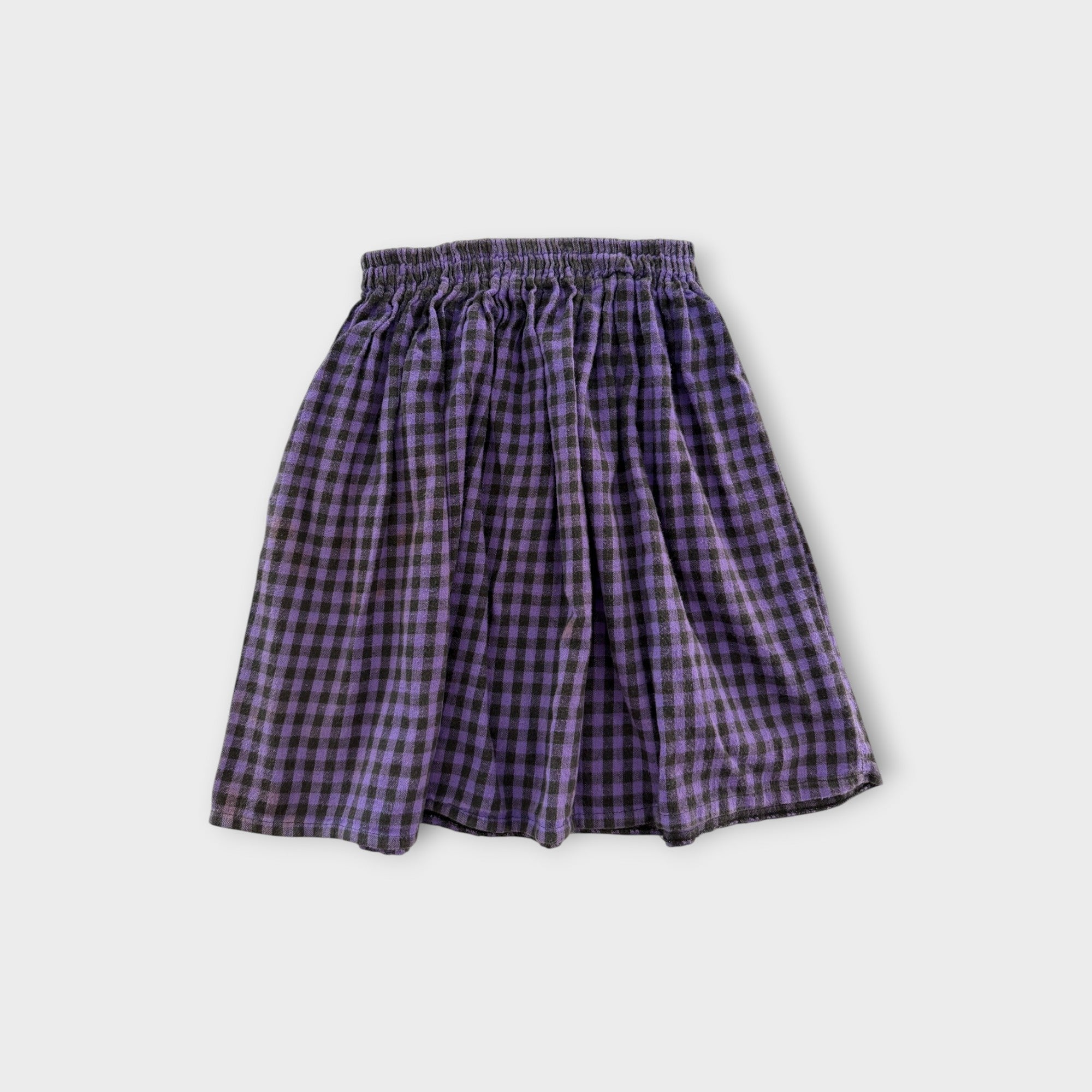Vintage Gingham Skirt, Size 8