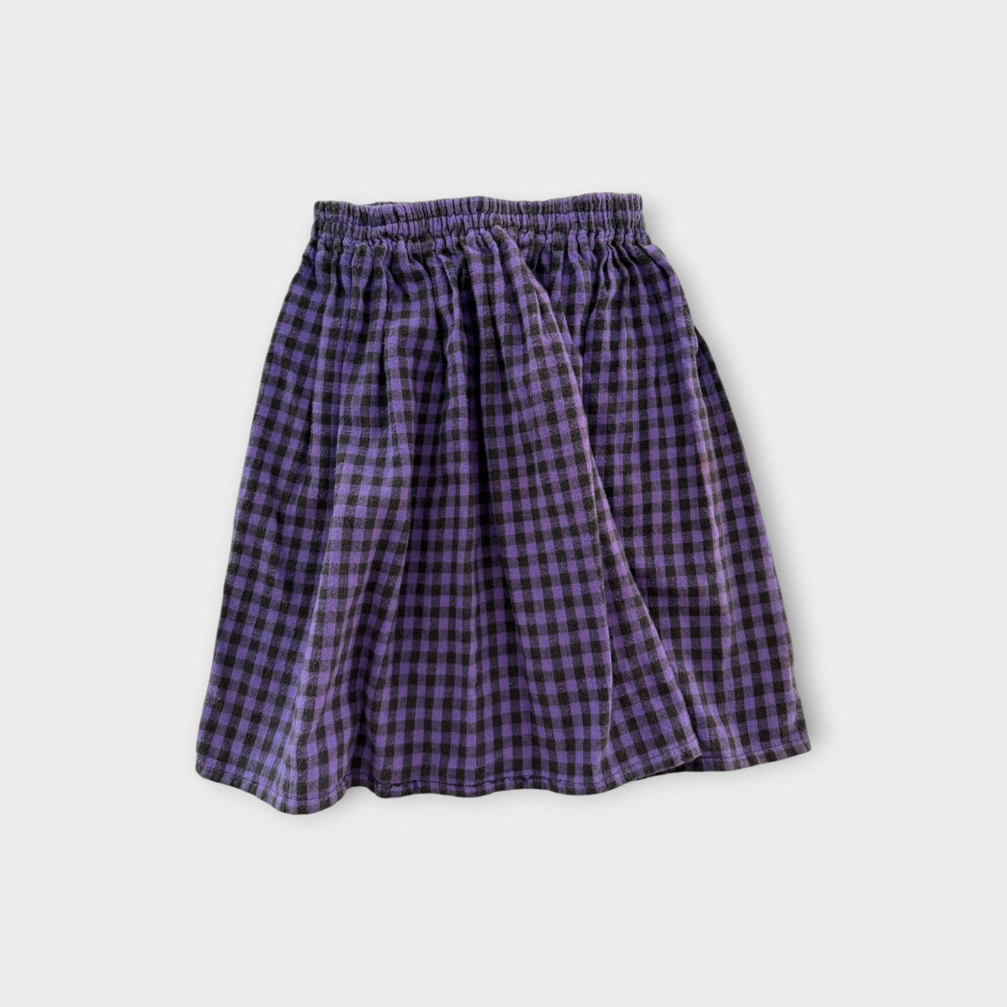 Vintage Gingham Skirt, Size 8