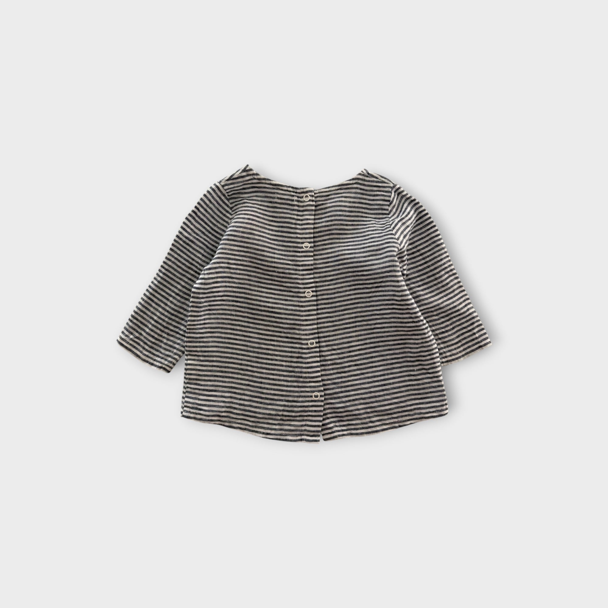 Goldie & Ace Stripe Linen Blouse, Size 3