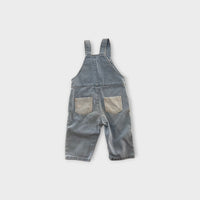 Bud. Denim Wash Overalls, Size 1