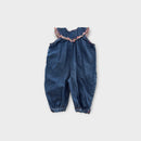 Vintage Denim Balloon Romper, Size 2