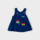 Vintage Embroidered Dress, Size 2