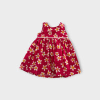 Vintage Frangipani Dress, Size 2