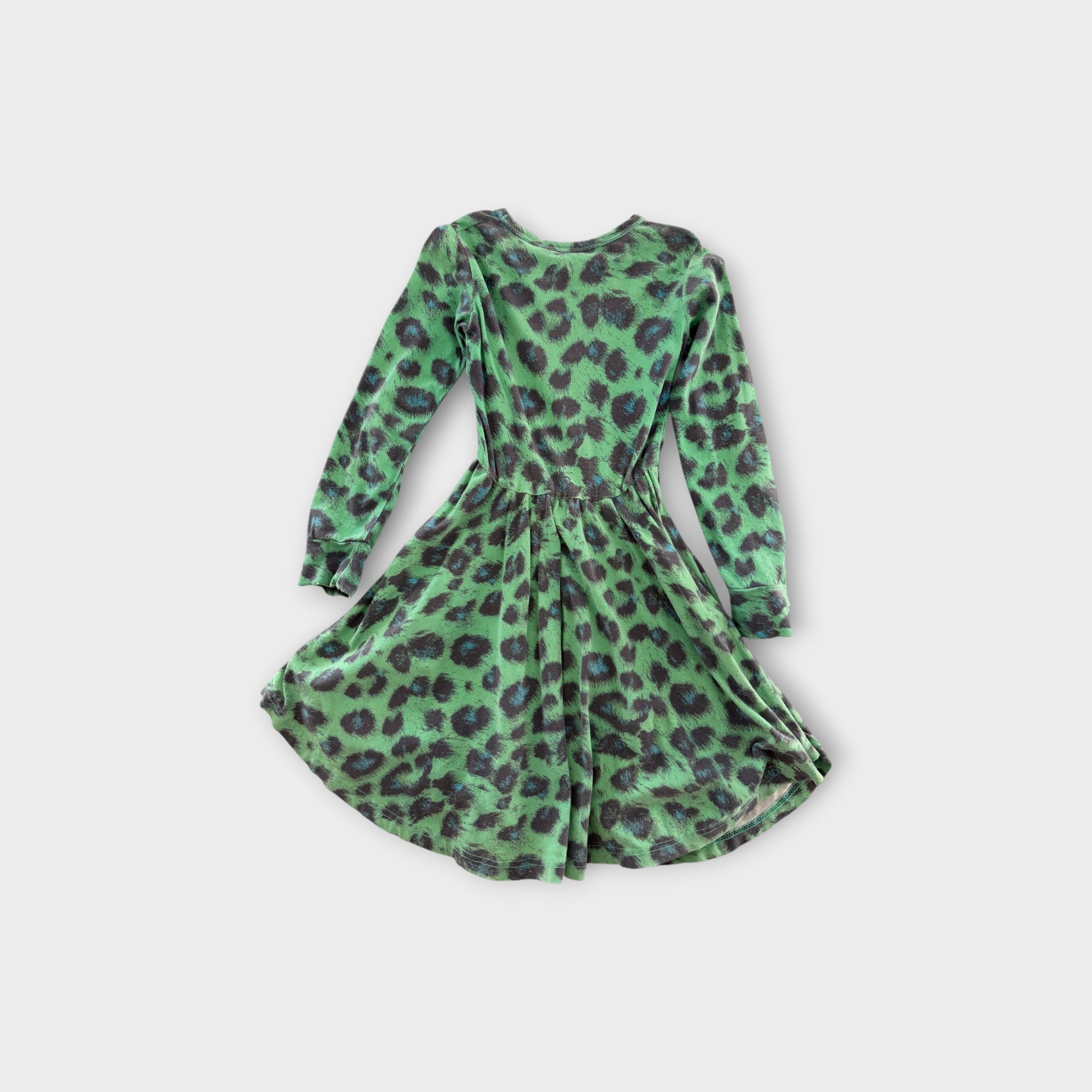 Rock Your Kid Green Animal Print Dress, Size 3