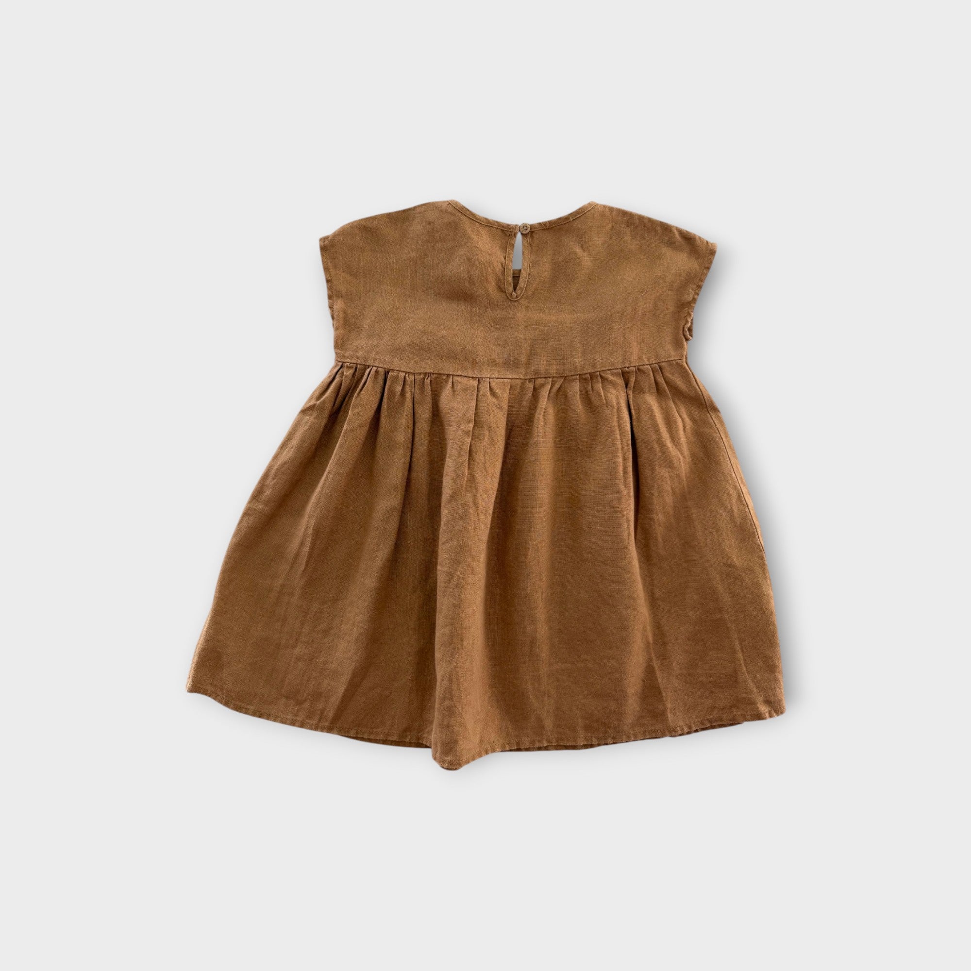 Lil Atelier Linen Dress, Size 3-4