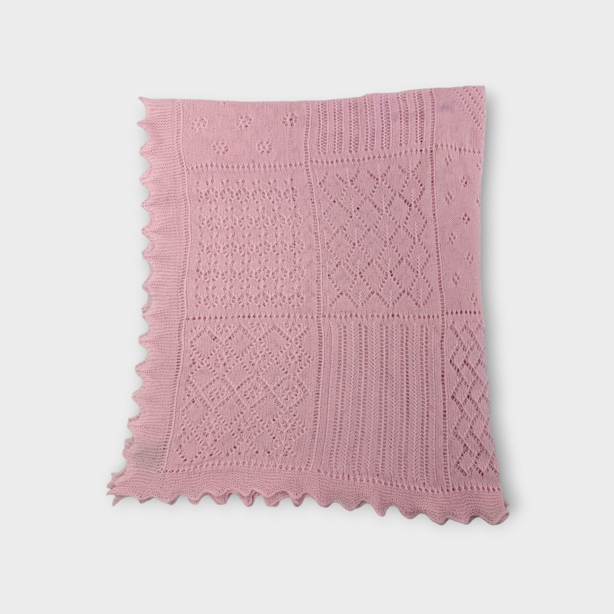 G.H Hunt & Son Pink Heritage Knit Baby Wrap
