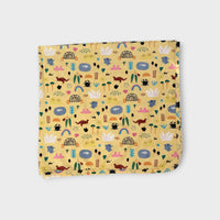 Halycon Nights Aussie Print Swaddle Wrap