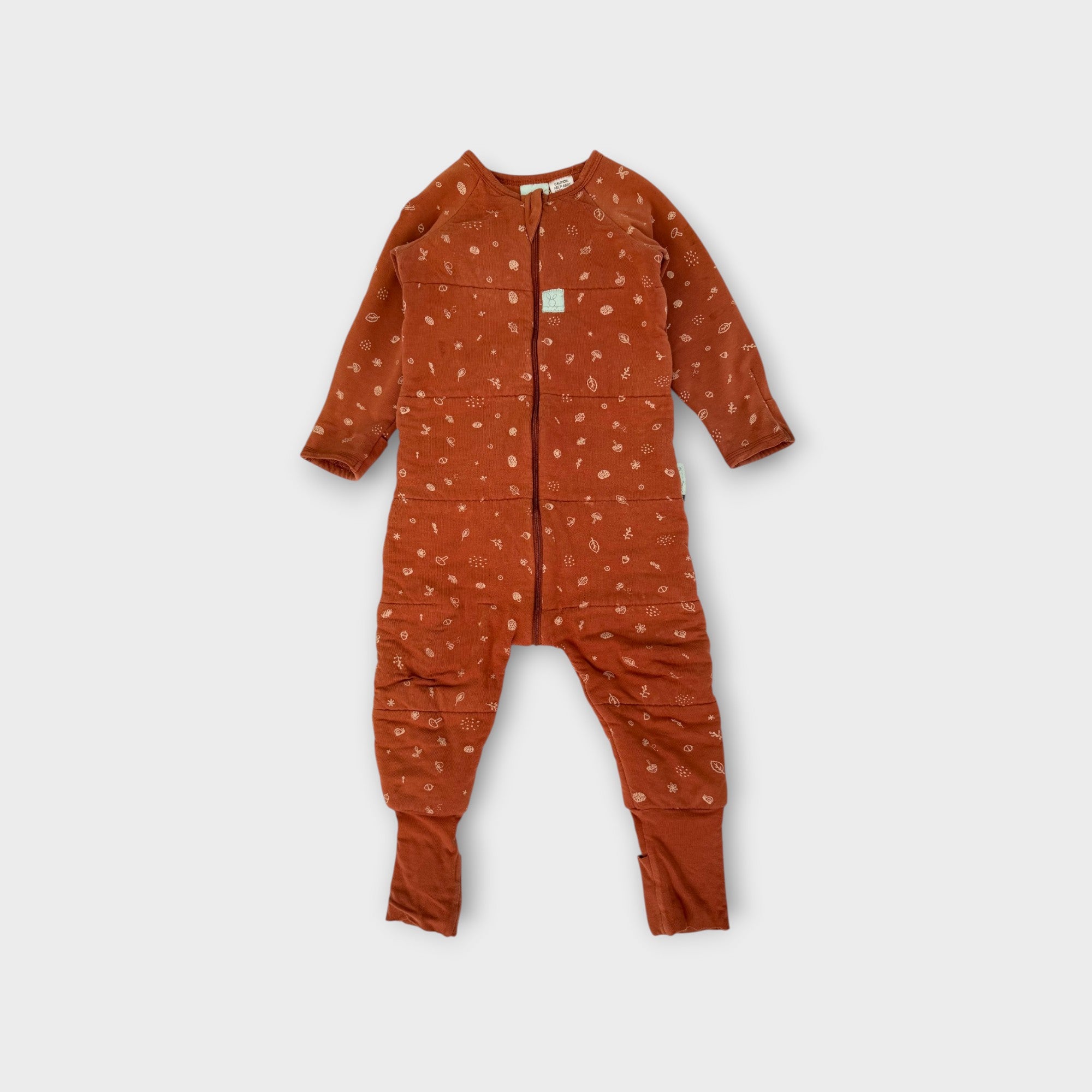 ErgoPouch Acorn Sleep Suit, Size 1-2