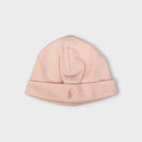 RL Pink Baby Beanie, Size 000
