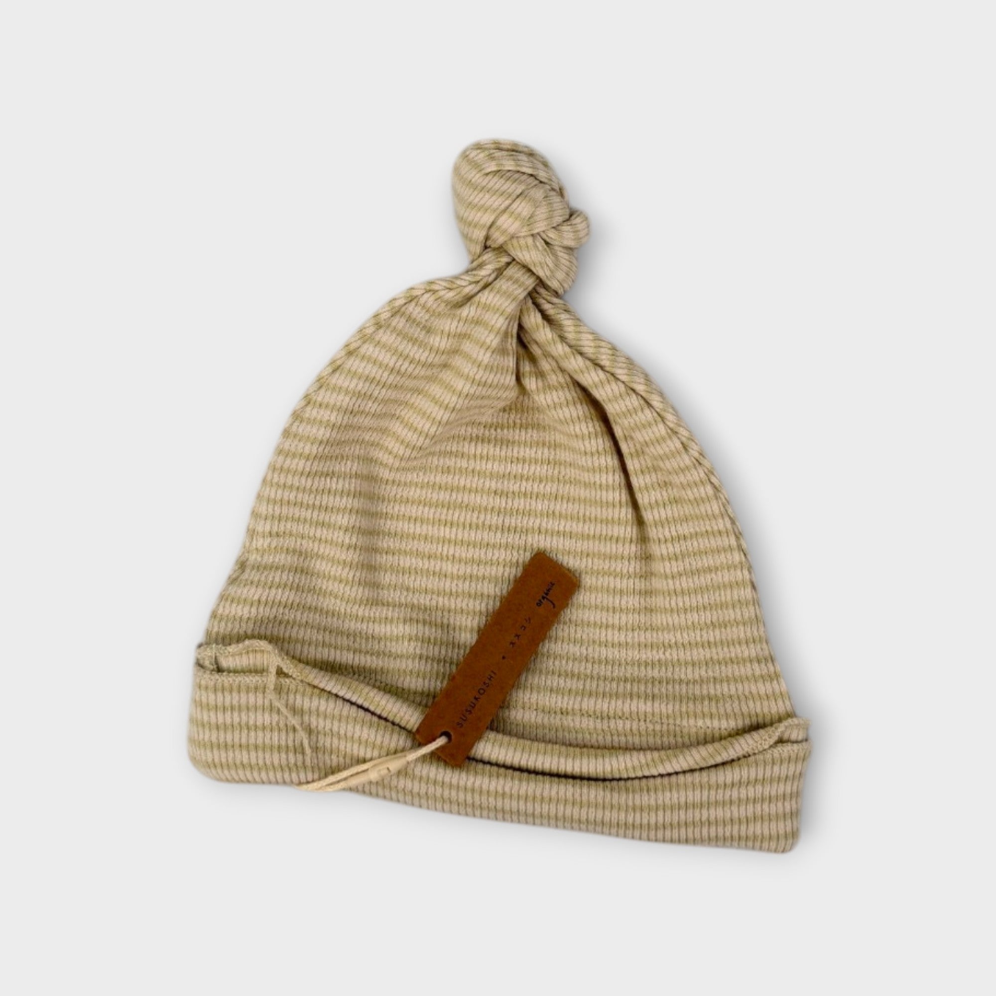Susukoshi Stripe Baby Beanie, Size 00
