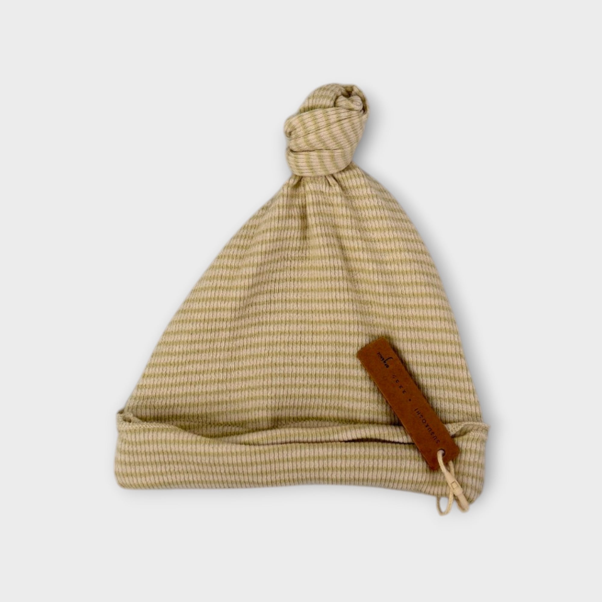 Susukoshi Stripe Baby Beanie, Size 00