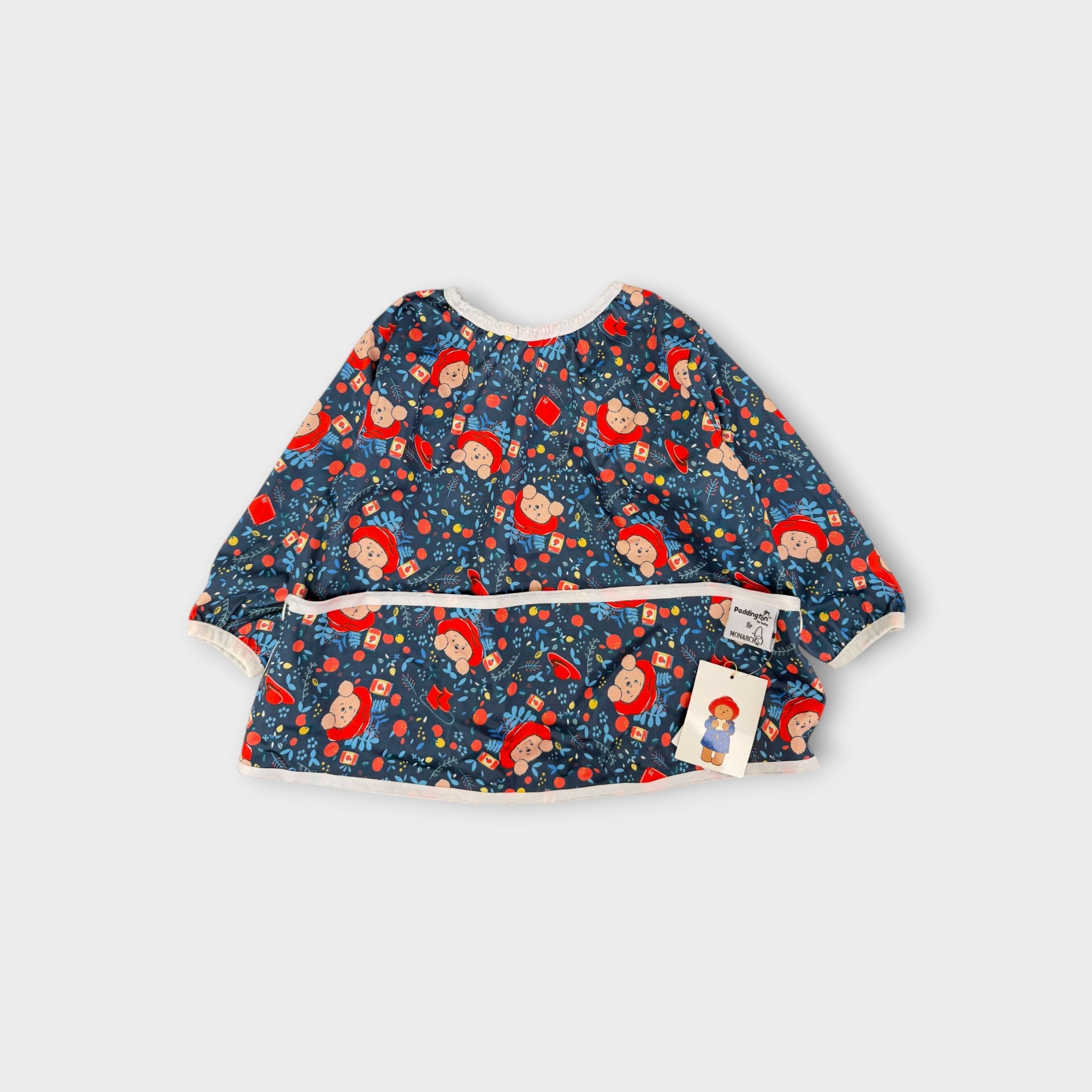 Paddington Bear x Monarch Messy Bib, Size 0-2