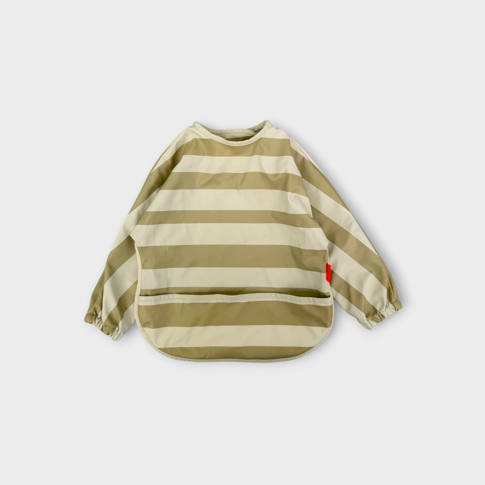 Done By Deer Stripe Messy Bib, Size 0-2