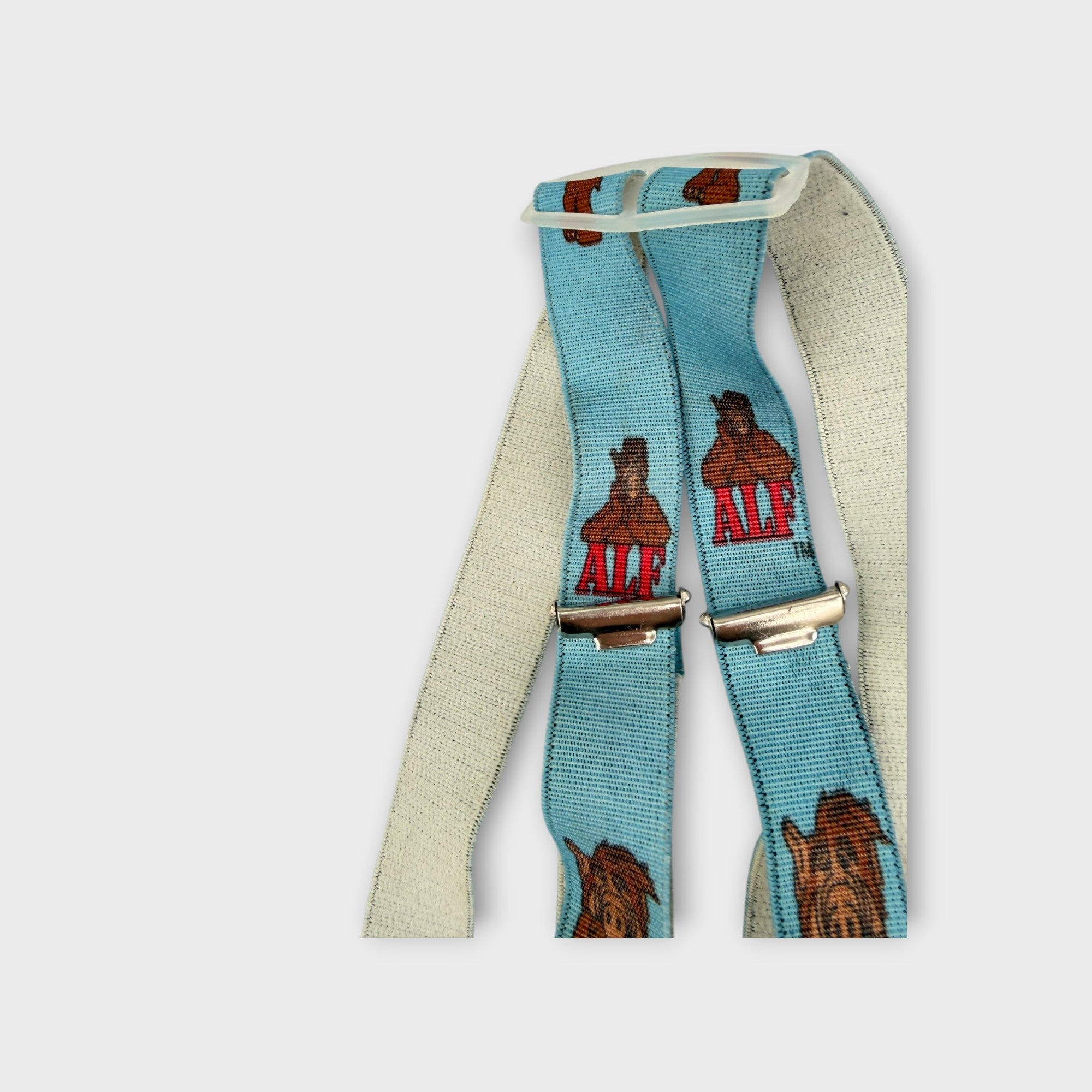 Vintage Blue Alf Suspenders, Size 2-3