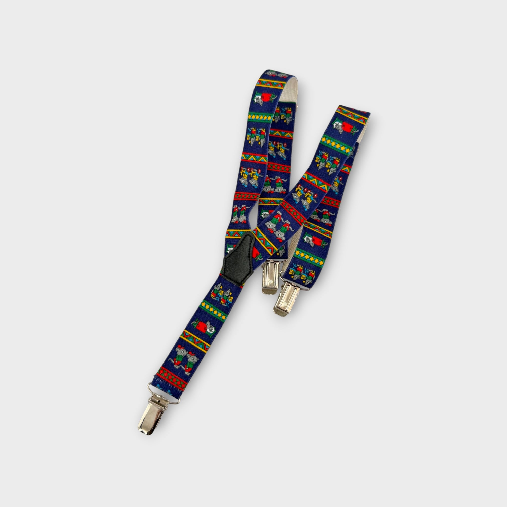 Vintage Mice Suspenders, Size 2-3
