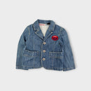 Vintage Guess Denim Blazer, Size 0
