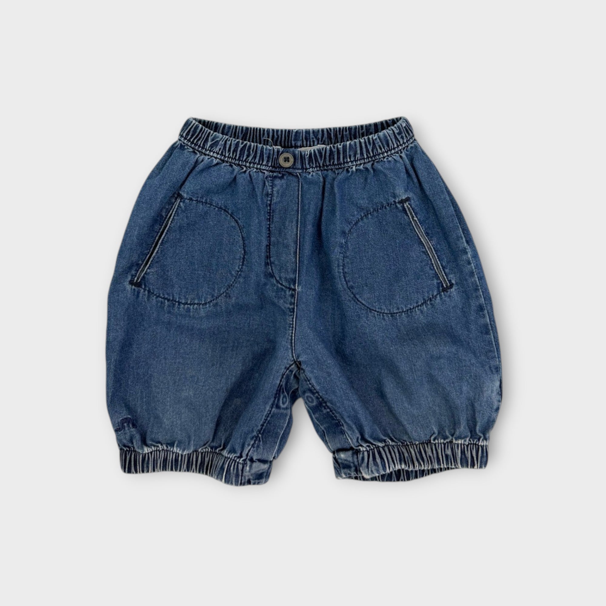 Chateau de Sable Chambray Bloomer Pants, Size 0