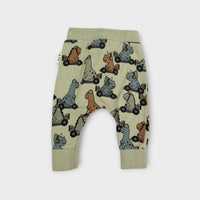 Hux Dino Print Track Pants, Size 00