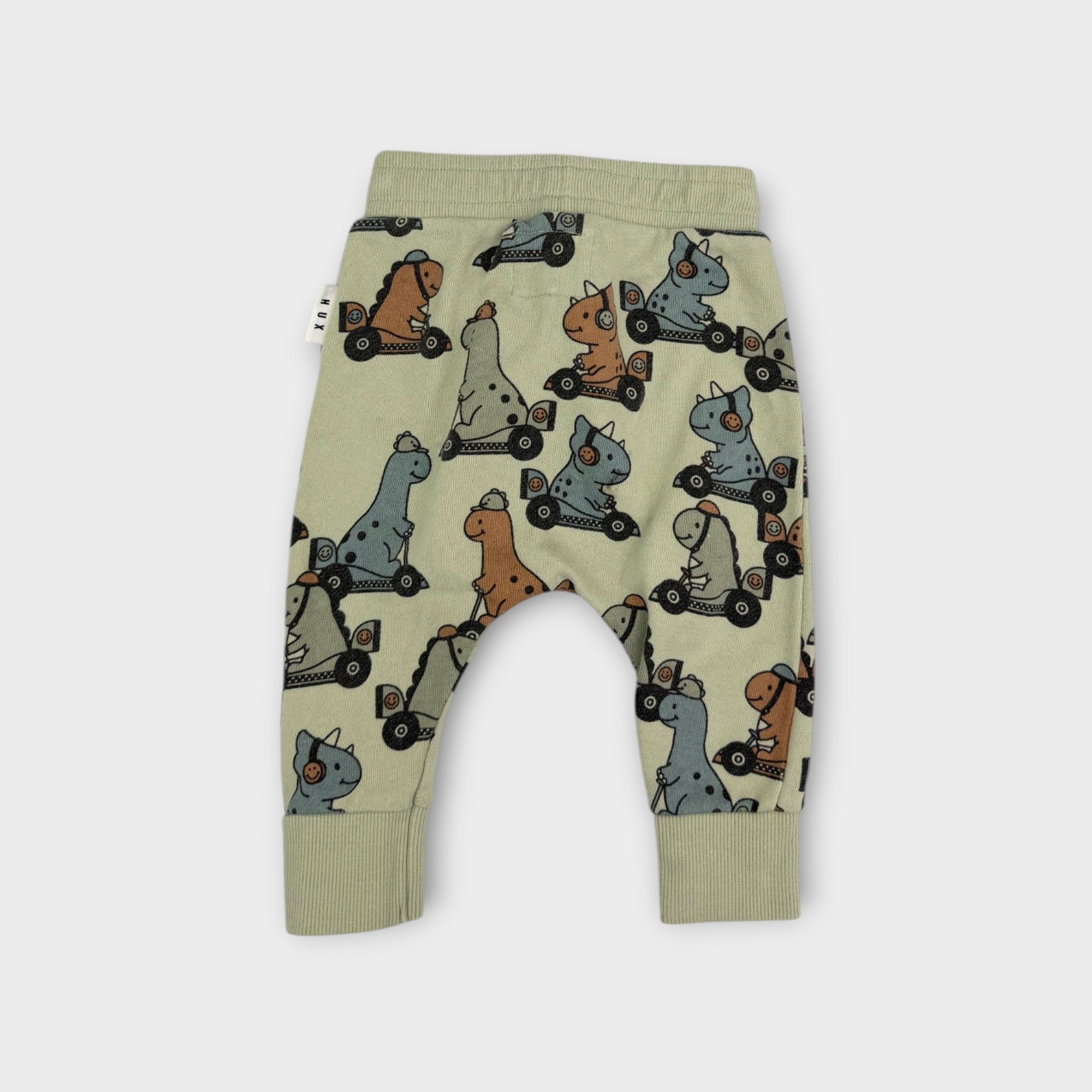 Hux Dino Print Track Pants, Size 00