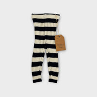 Frankie Jones Knit Stripe Leggings, Size 000