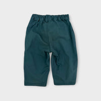 Petit Bateau Teal Pleated Pants, Size 0