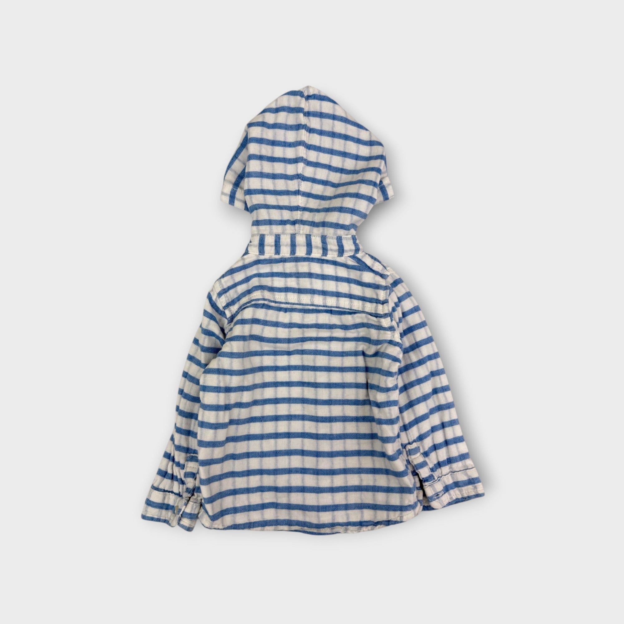 Baby B'Gosh Striped Hooded Shirt, Size 1