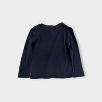 TH Navy Long-Sleeve T-Shirt, Size 18M