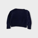 RL Navy Knit Pullover, Size 0