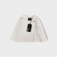 Animal Crackers White Long Sleeve T-Shirt, Size 1