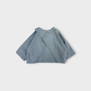 Worrn. Linen Cross-Back Blouse, Size 0