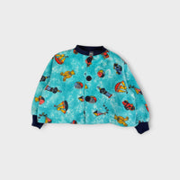 Vintage Toys Print Cardigan, Size 0