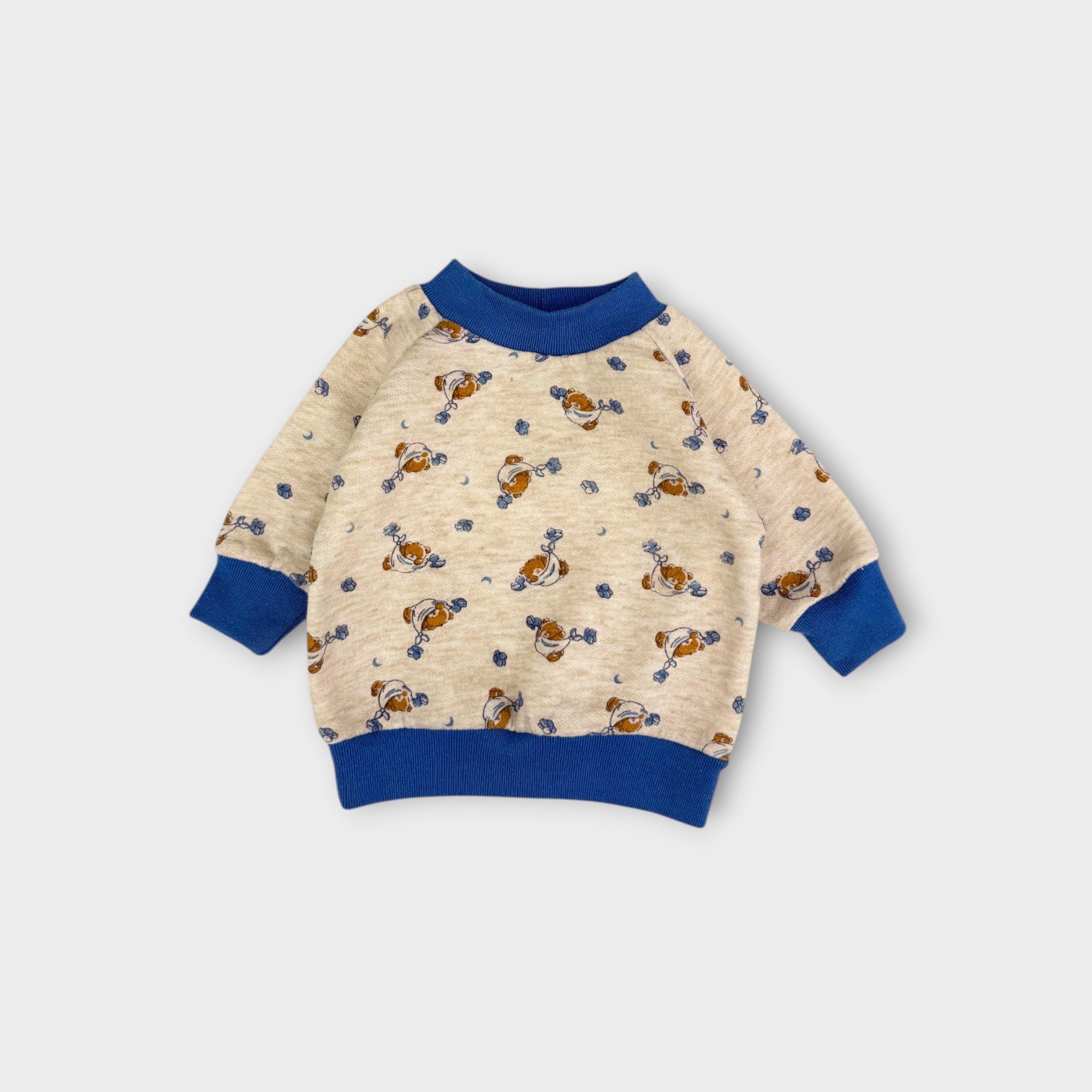 Vintage Teddy Bear Pullover, Size 00