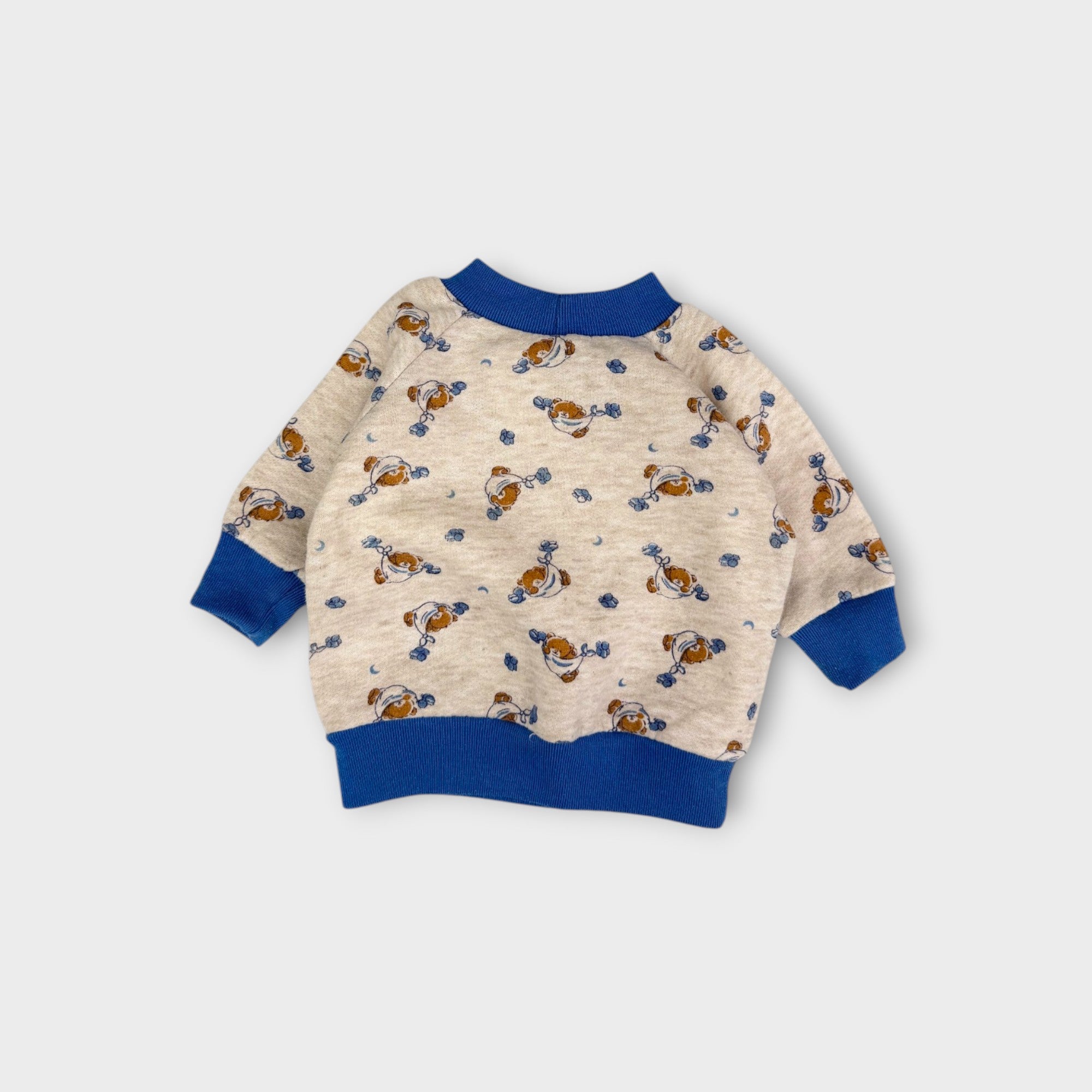 Vintage Teddy Bear Pullover, Size 00