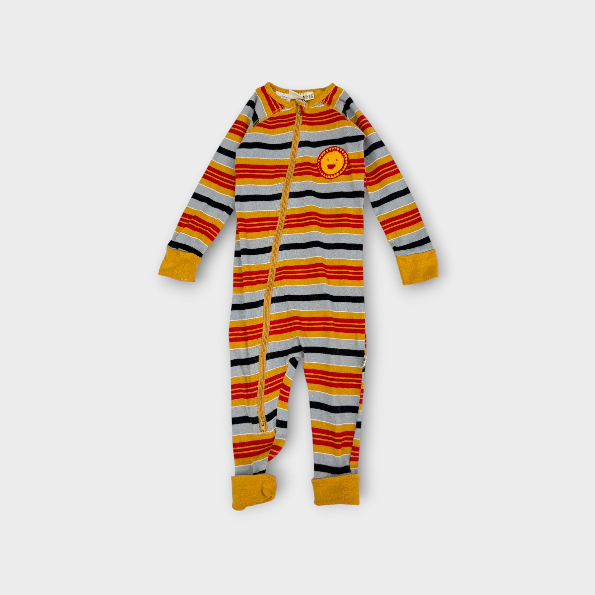 Goldie & Ace Striped Onesie, Size 1