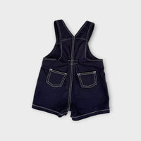 Guess Baby Navy Shortalls, Size 00