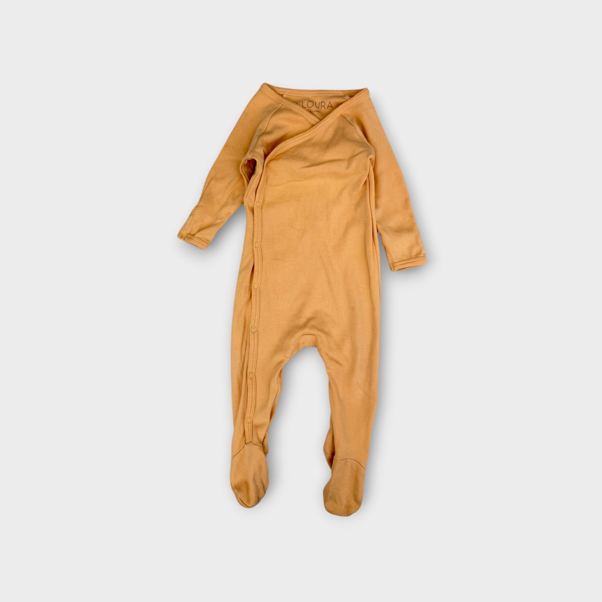 Illoura The Label Peach Onesie, Size 0