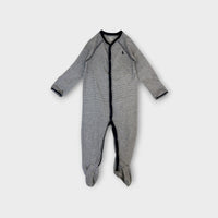 RL Navy Stripe Onesie, Size 00