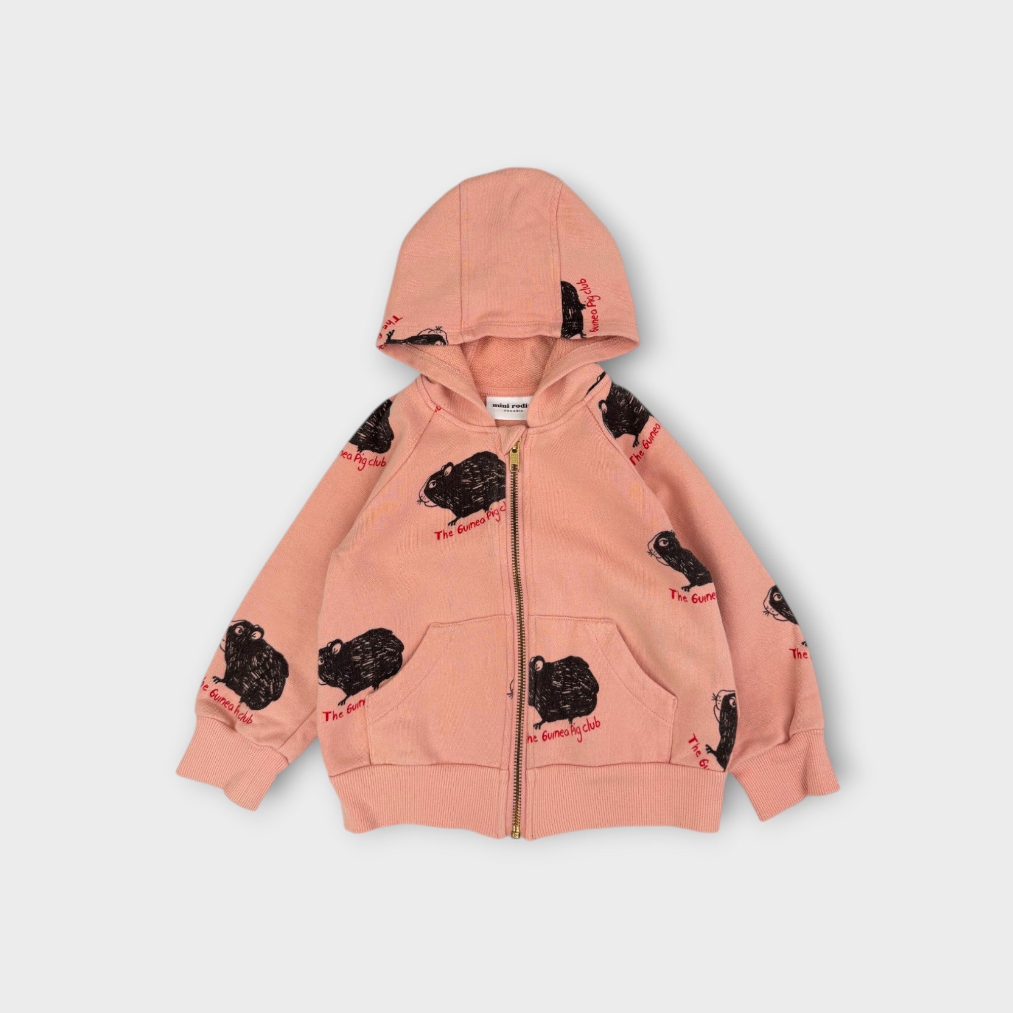 Mini Rodini Guinea Pig Jacket, Size 2