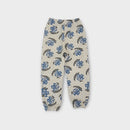 The Animals Observatory Fleece Fish Pants, Size 6