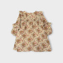 Louise Misha Quilted Floral Dress, Size 4