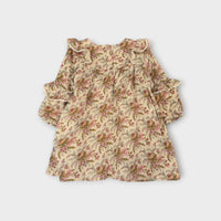 Louise Misha Quilted Floral Dress, Size 4