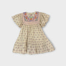 Bonjour Embroidered Dress, Size 6