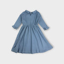 Bobo Choses Blue Collared Dress, Size 2-3