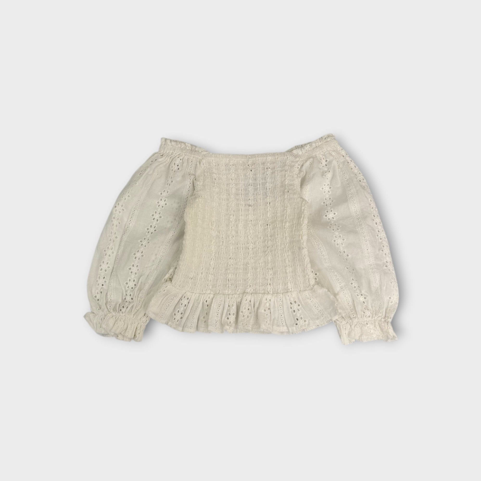 House of Paloma Broderie Anglaise Blouse, Size 6