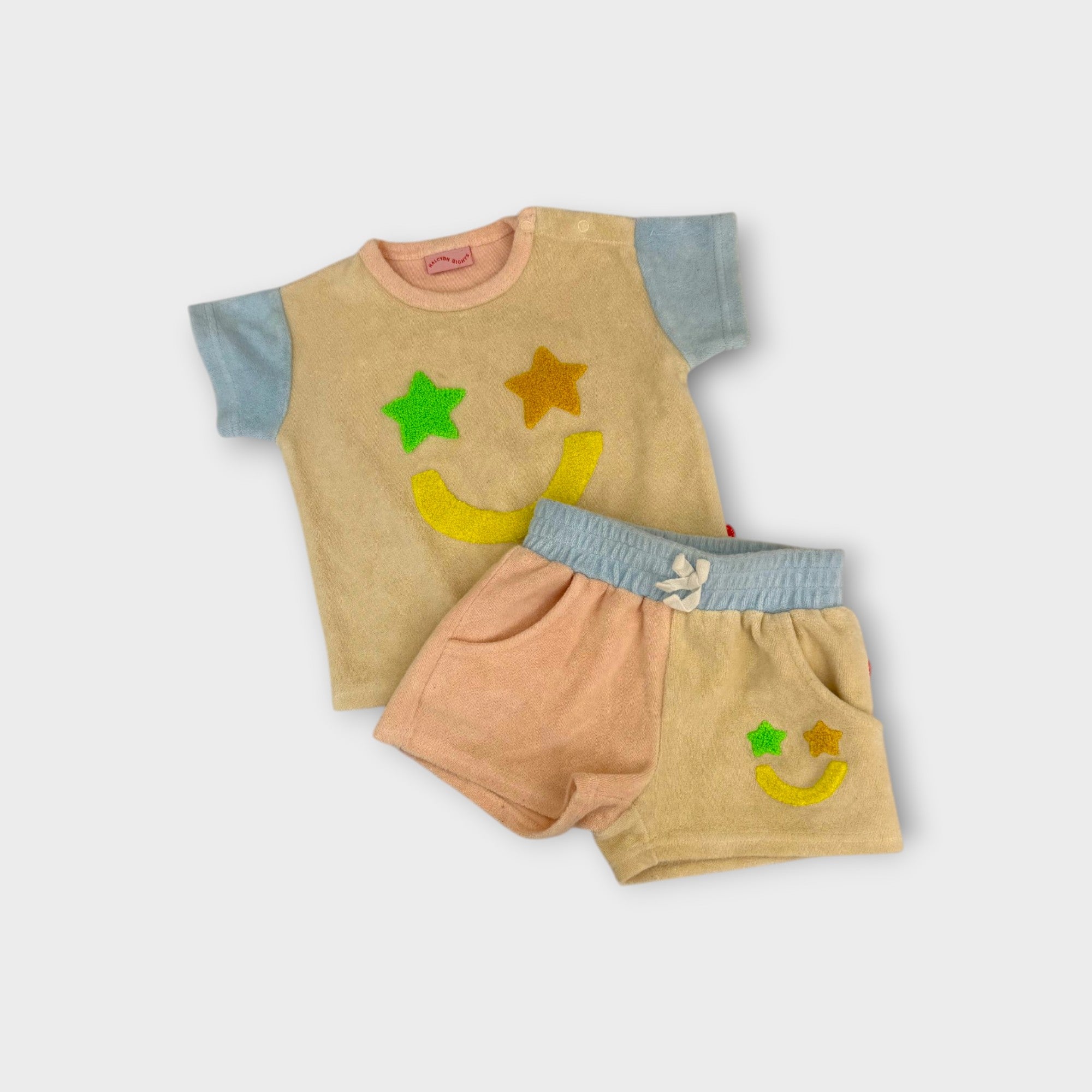 Halcyon Nights Smiley Terry Set, Size 1