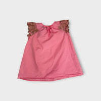 Fred Bare Pink Embroidered Dress, Size 0