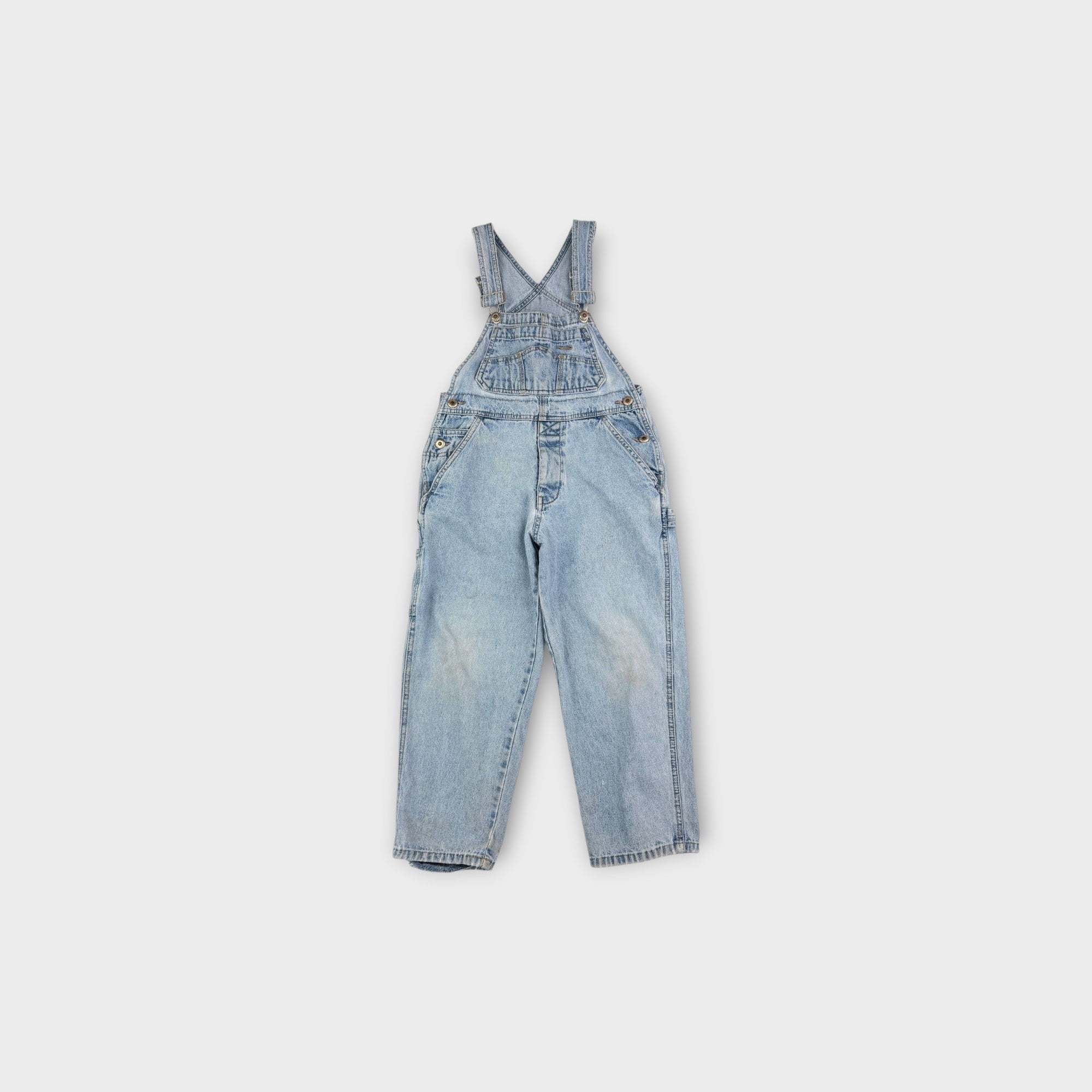 Gap Light Wash Carpenter Overalls, Size 6