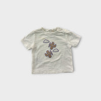 Country Road White Airplane T-Shirt, Size 000